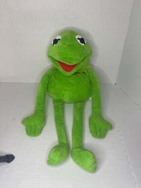 Disney The Muppets Kermit the Frog Plush Full Body Hand Puppet 24”u